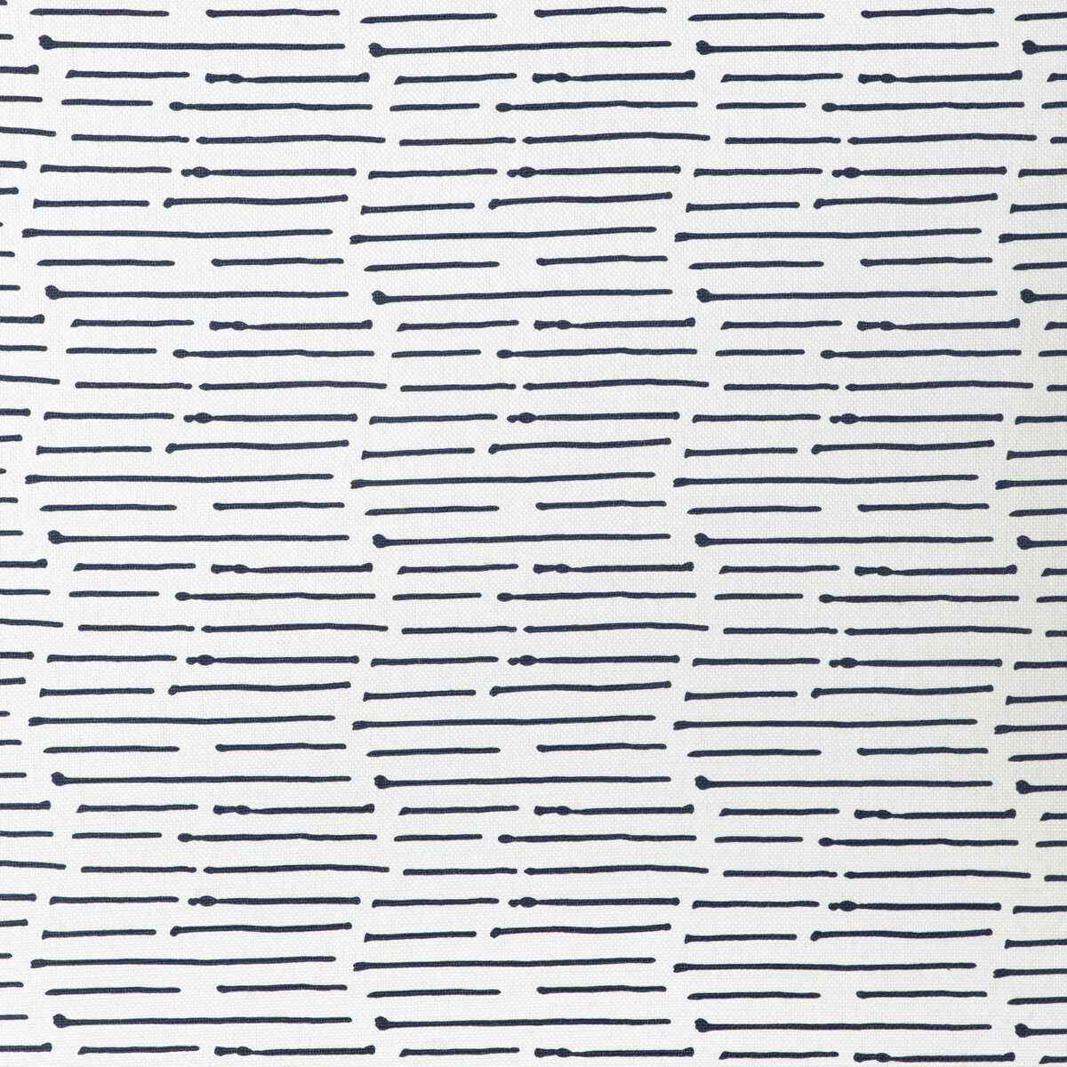 Ccf232216500 Ink Stripe Dark Navy Oyster Caroline Cecil Textiles Fabric