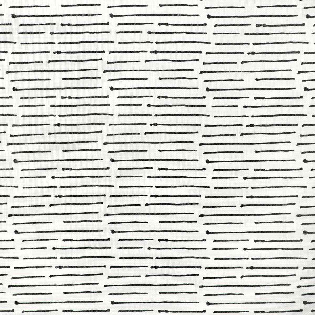 Ccf23228160 Ink Stripe Black Oyster Caroline Cecil Textiles Fabric