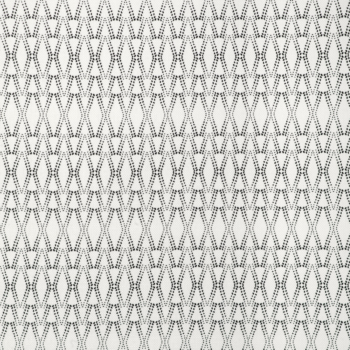 Ketut - Black/Oyster - Caroline Cecil Textiles Fabric