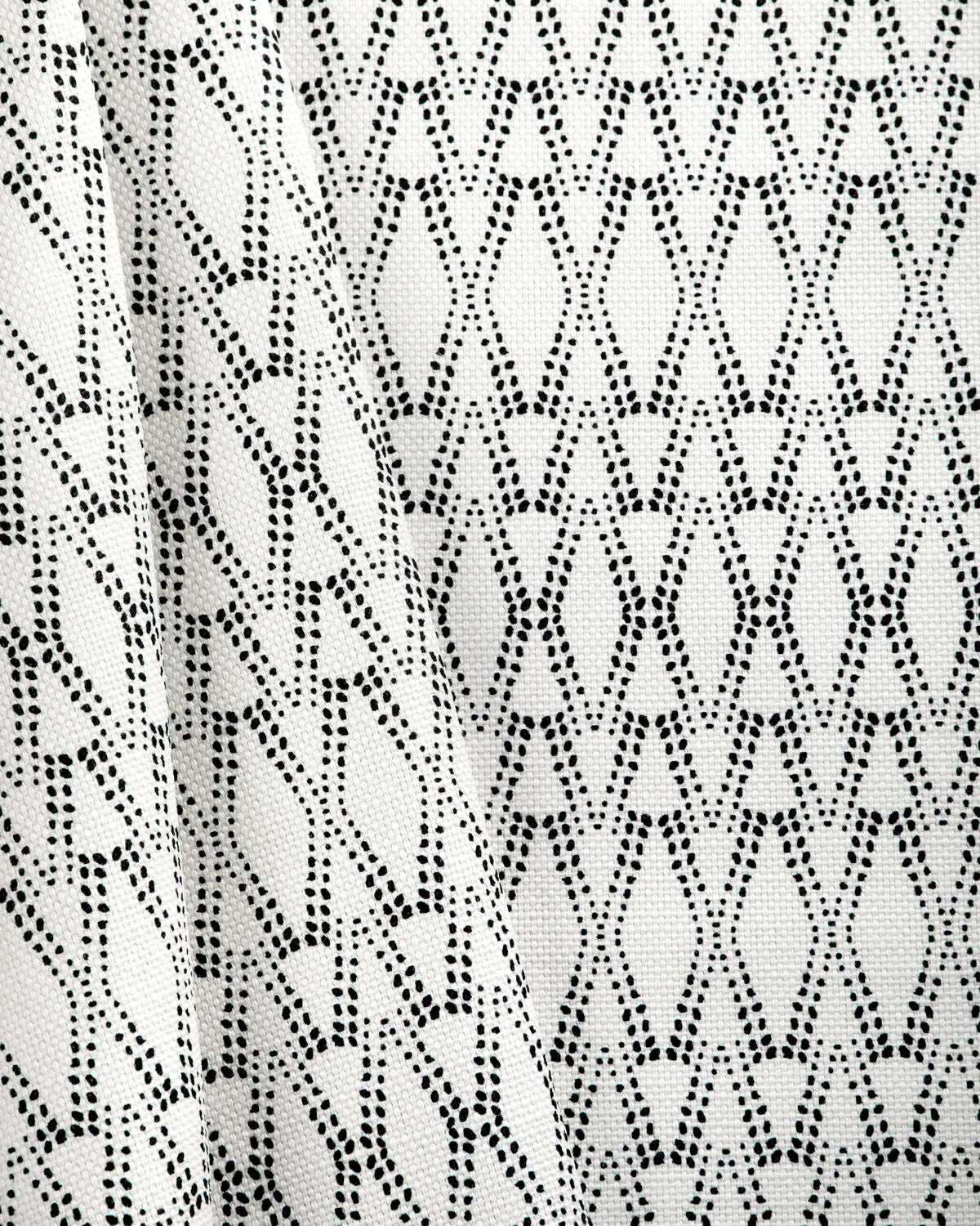 Ketut - Black/Oyster - Caroline Cecil Textiles Fabric