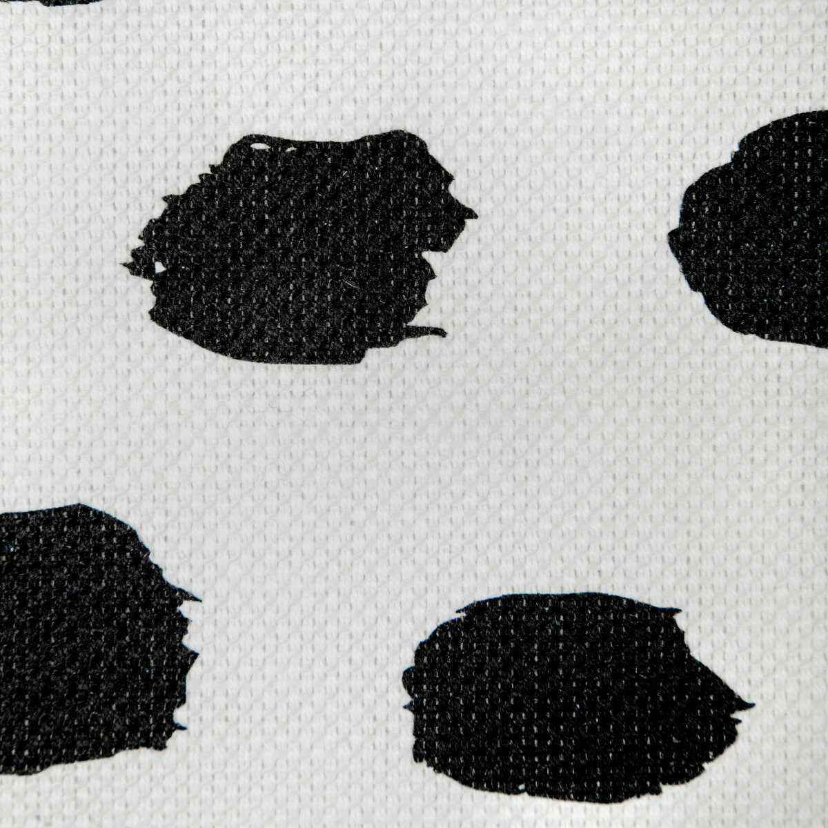Ccf23348160 Paint Dot Black Oyster Caroline Cecil Textiles Fabric - CAROLINE CECIL TEXTILES Fabric