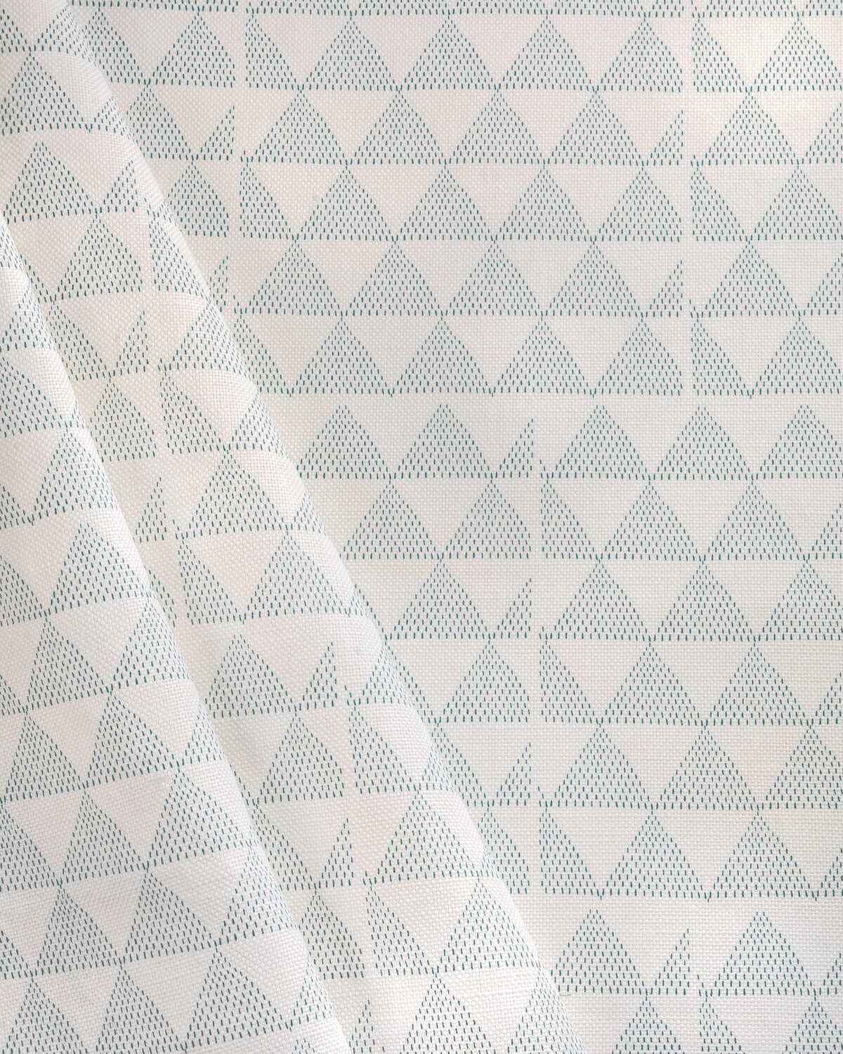 Ccf234016350 Shale Teal Oyster Caroline Cecil Textiles Fabric - CAROLINE CECIL TEXTILES Fabric
