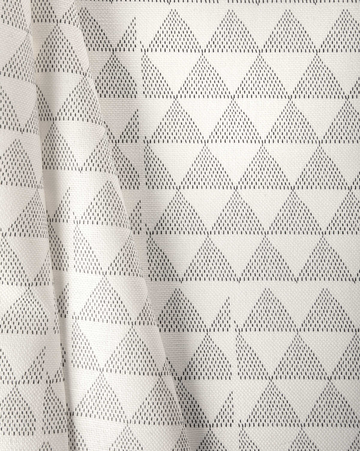 Shale - Black/Oyster - CAROLINE CECIL TEXTILES Fabric