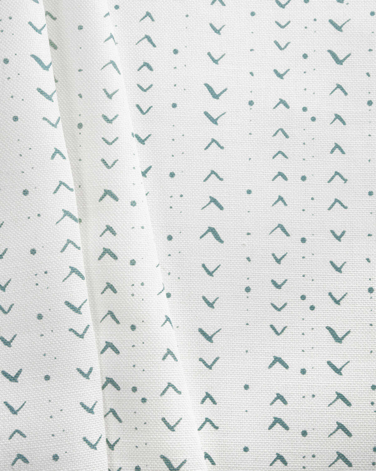 Titik - Denim/Oyster - CAROLINE CECIL TEXTILES Fabric