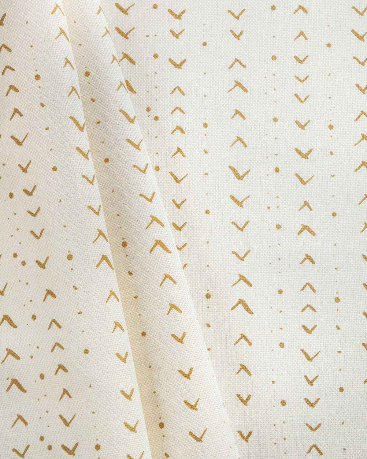 Ccf234560 Titik Cognac Oyster Caroline Cecil Textiles Fabric - CAROLINE CECIL TEXTILES Fabric