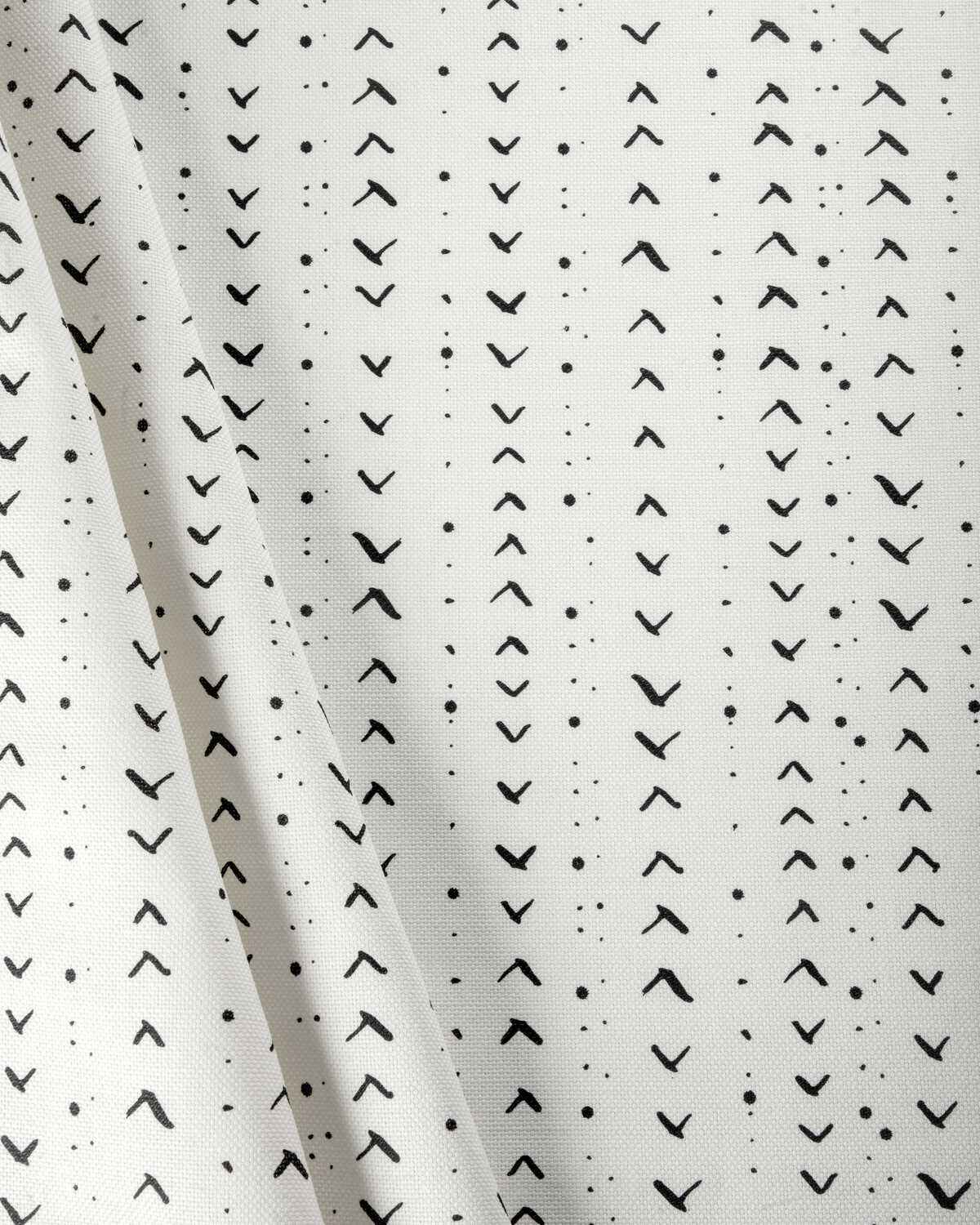 Ccf23458160 Titik Black Oyster Caroline Cecil Textiles Fabric - CAROLINE CECIL TEXTILES Fabric