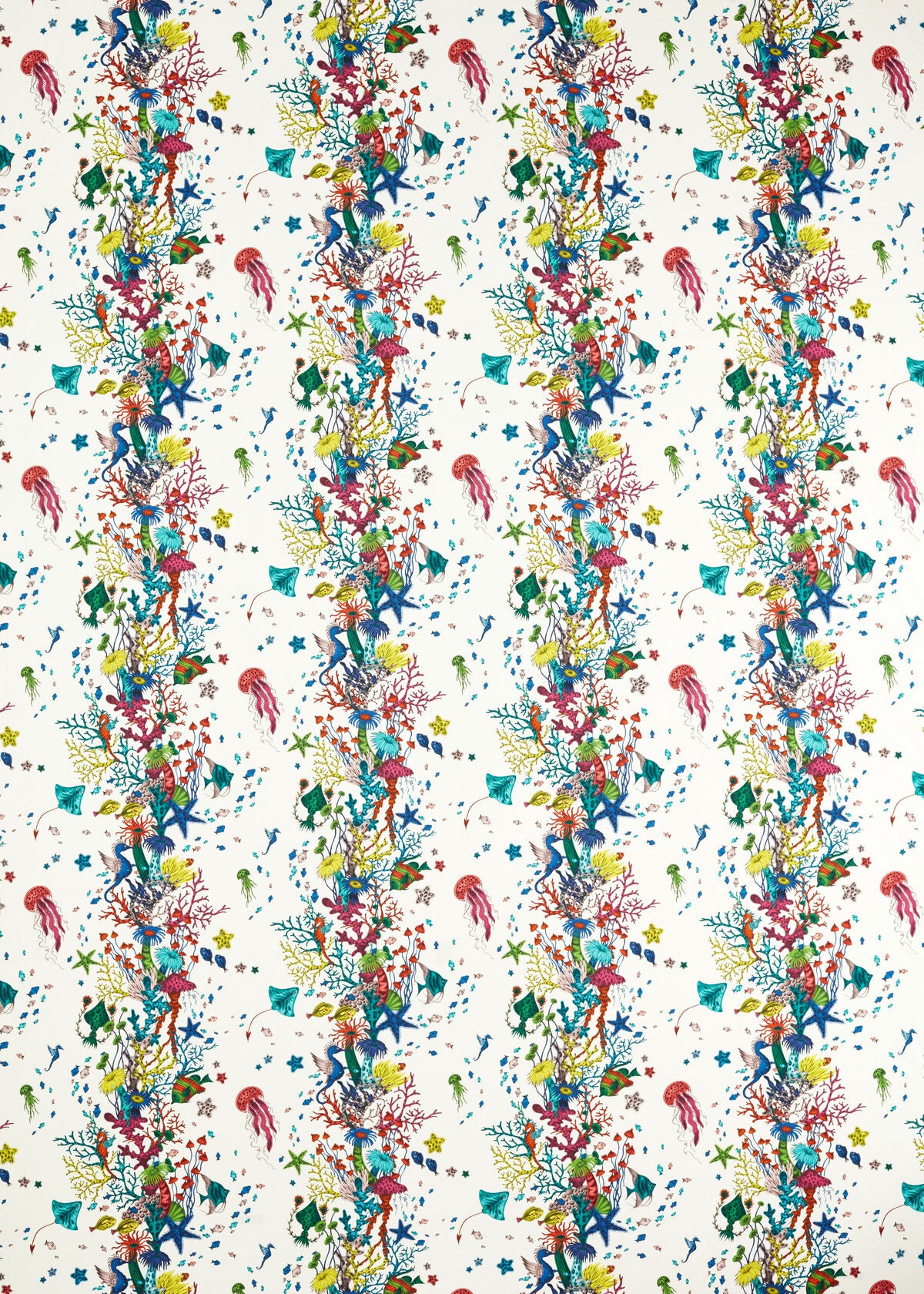 Seaforest Outdoor - Multi - Clarke And Clarke Fabric
