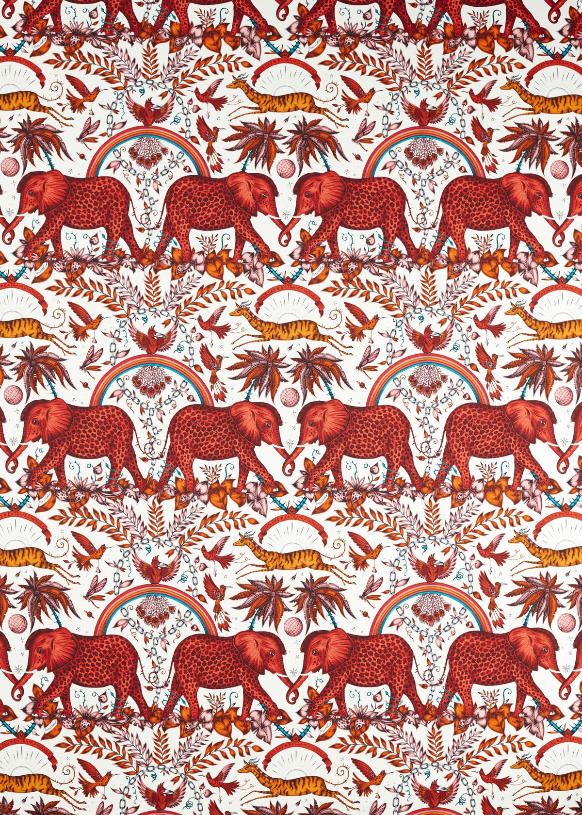 Zambezi - Flame - Clarke And Clarke Fabric