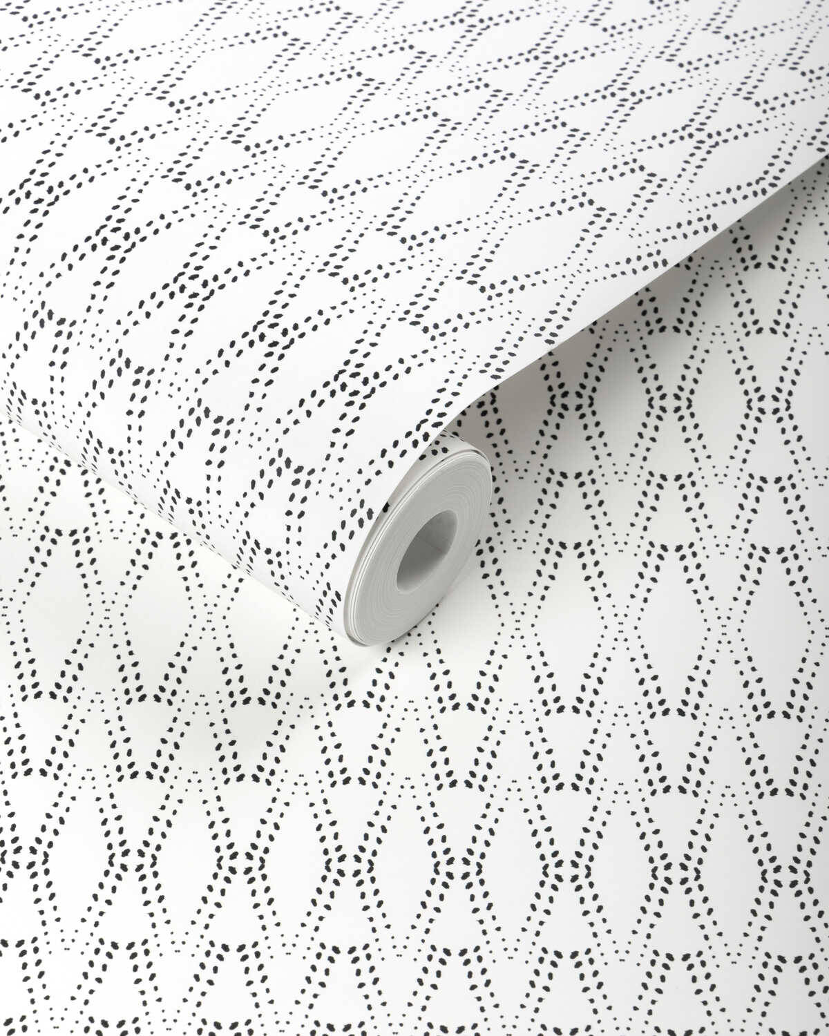 Ketut Wp - Black - CAROLINE CECIL TEXTILES Wallpaper