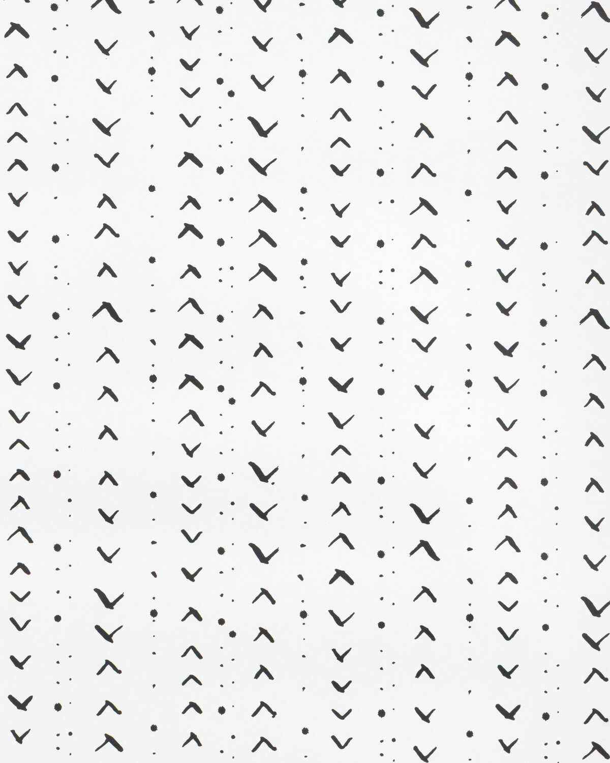 Ccp2347810 Titik Wp Black Caroline Cecil Textiles Wallpaper