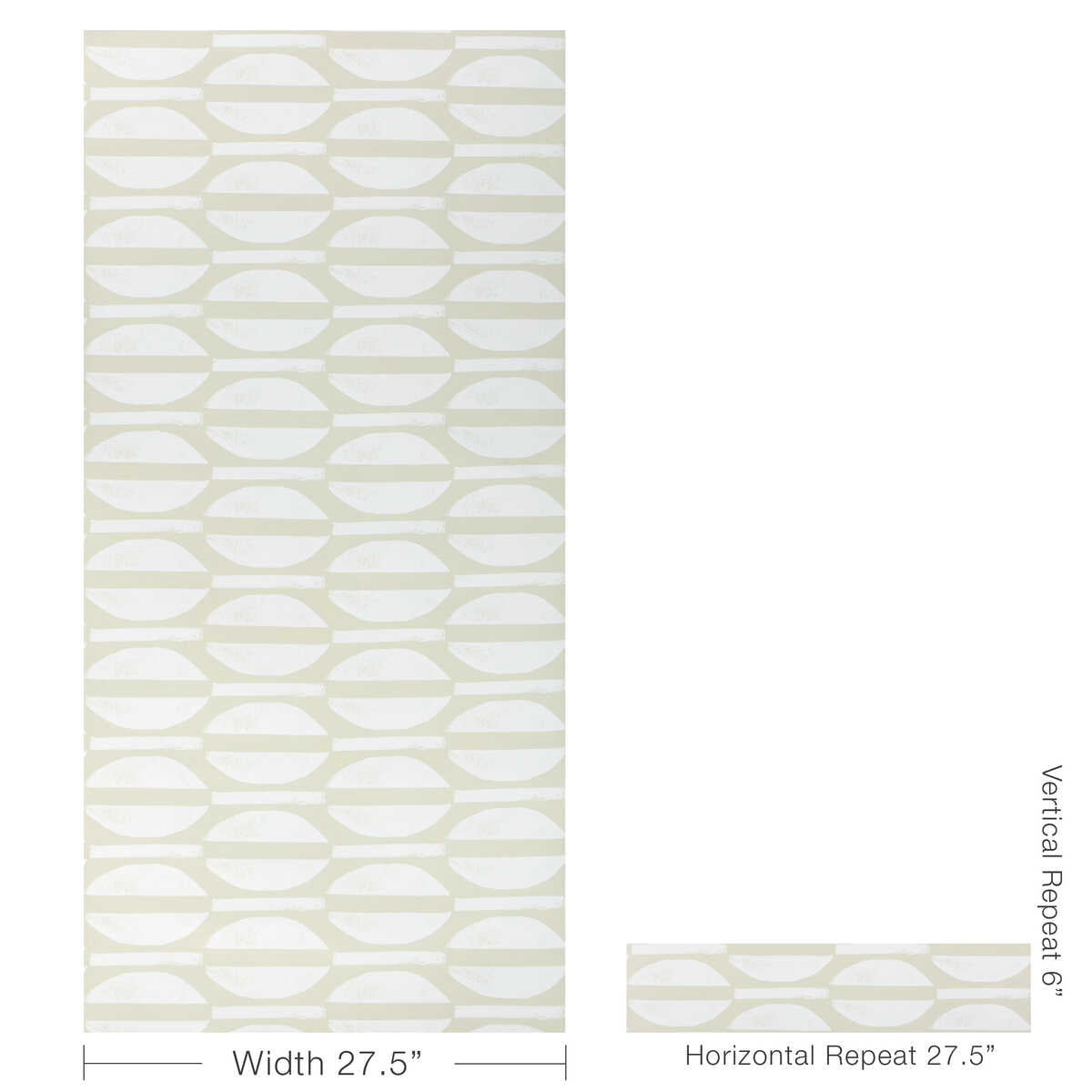 Raja Wp - Linen - CAROLINE CECIL TEXTILES Wallpaper