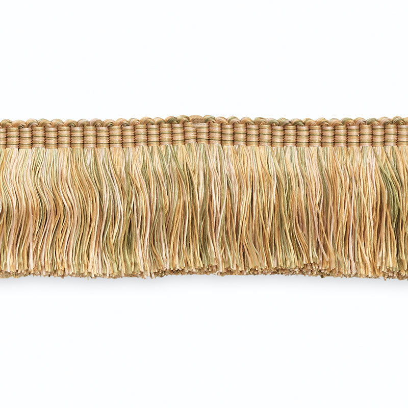 GROUND-CUT-FRINGE-CELADON-APRICOT-MULTI-SCHUMACHER-CF3004-10 - Schumacher Recortar