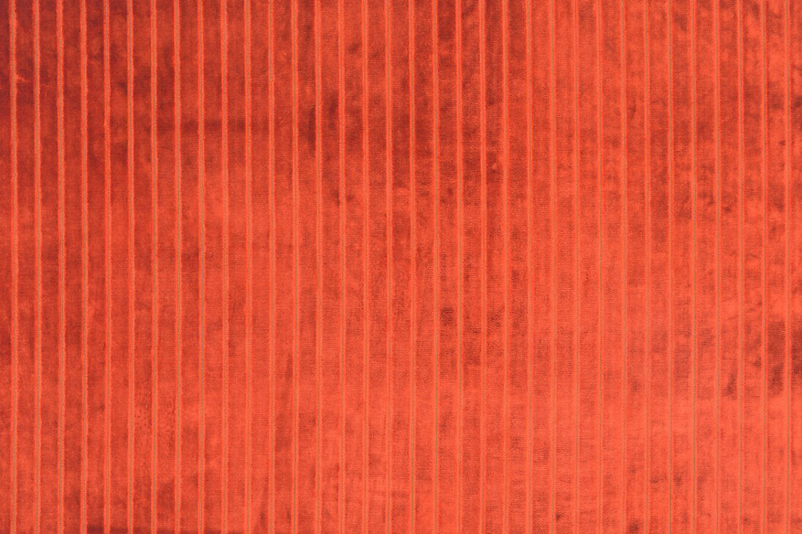 Velvet Stripe - Paprika