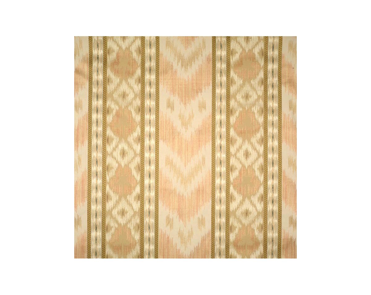 UNGHERESE RIGATO MULTI PEACHES & TAUPES CL 26416 0001 by Colony Fabric - Scalamandre Fabric