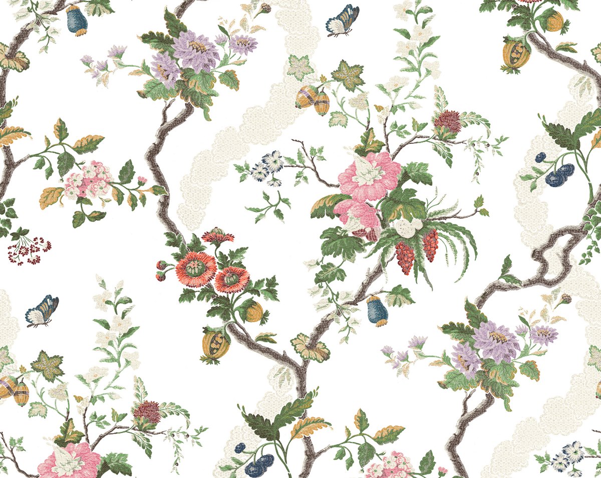 APRILE MAGNOLIA CL 26728 0001 by Colony Fabric - Scalamandre Fabric