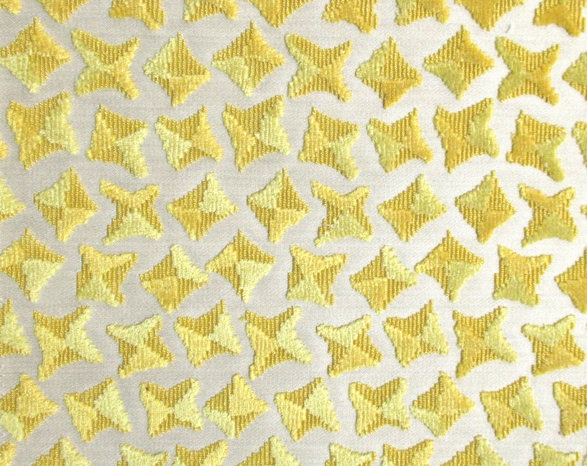 CORIANDOLI GIALLO CL 36404 0003 by Colony Fabric - Scalamandre Fabric