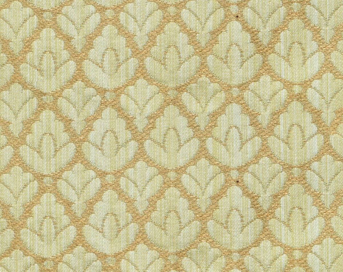 RONDO GREEN & SIENNA CL 26714 0008 by Colony Fabric - Scalamandre Fabric