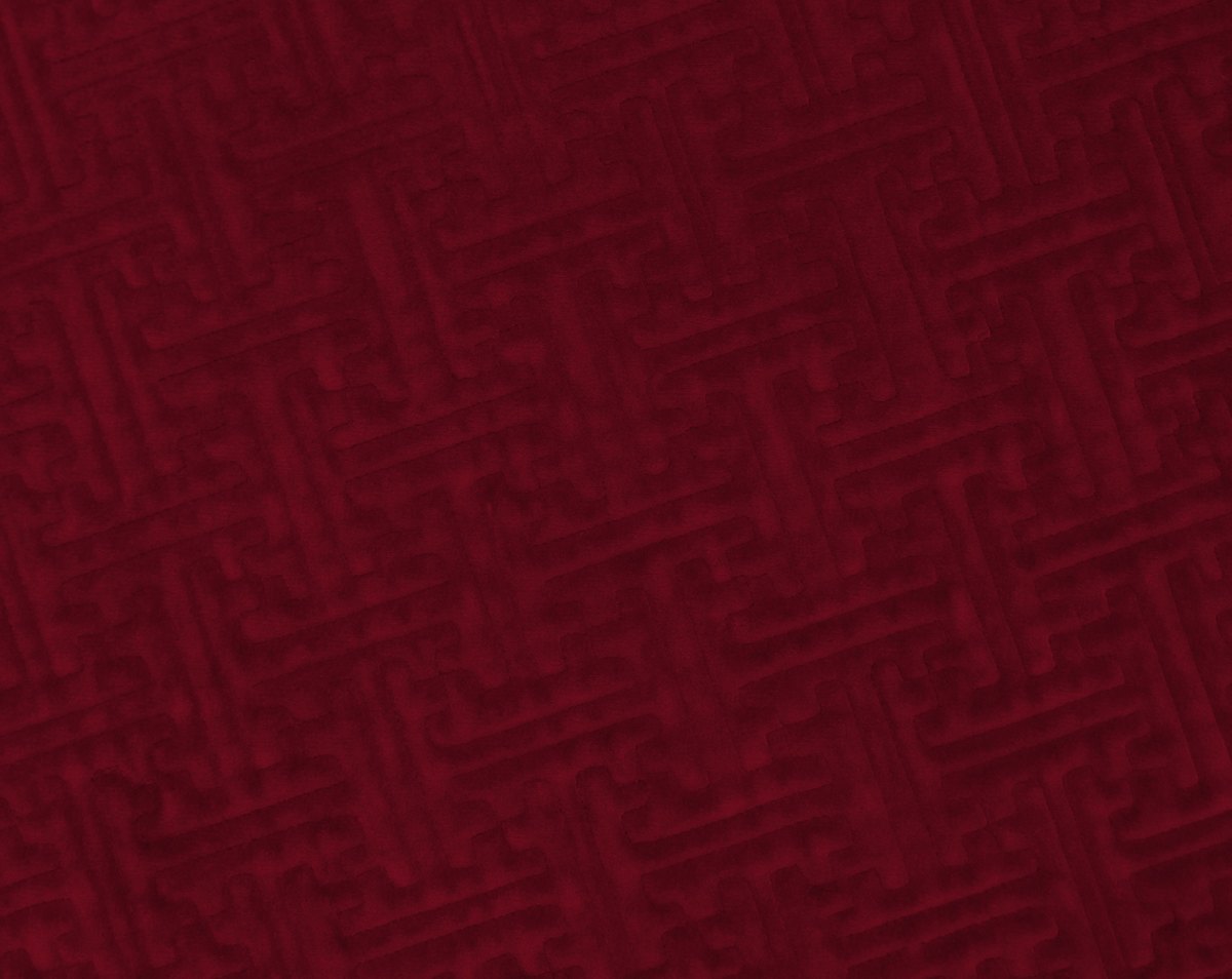 ARGO QUILTED ROSSO CL 36432A 0010 by Colony Fabric - Scalamandre Fabric