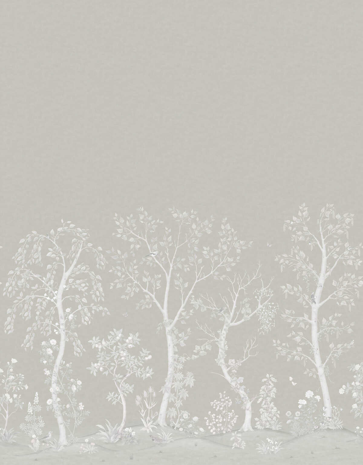 Seasonal Woods Metallic - Platinum