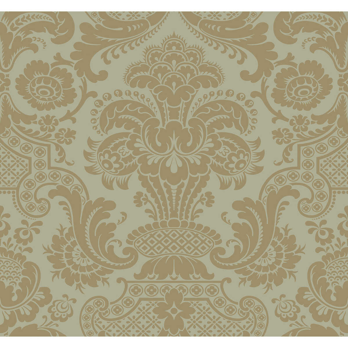 Carmen Cs - Khaki - COLE & SON Wallpaper