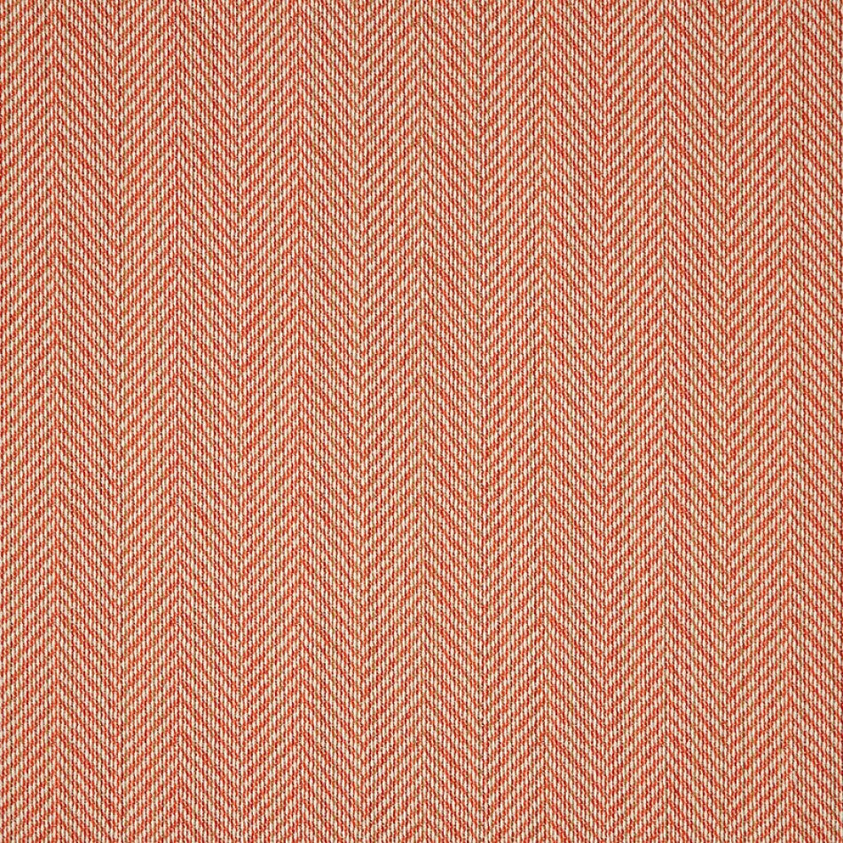Color: Orange Coral Rust, Material: 100% Sunbrella Acrylic, Mildew Resistant: Yes, Pattern Direction: Top To Bottom, Recommended Use: Indoor Outdoor Upholstery Cushion Pillow, Warranty: 5 Year, Water Repellent: Yes, Width: 54", Type: Textured Solid (Herringbone), Pattern Direction: Up the roll, Repeat: N/A