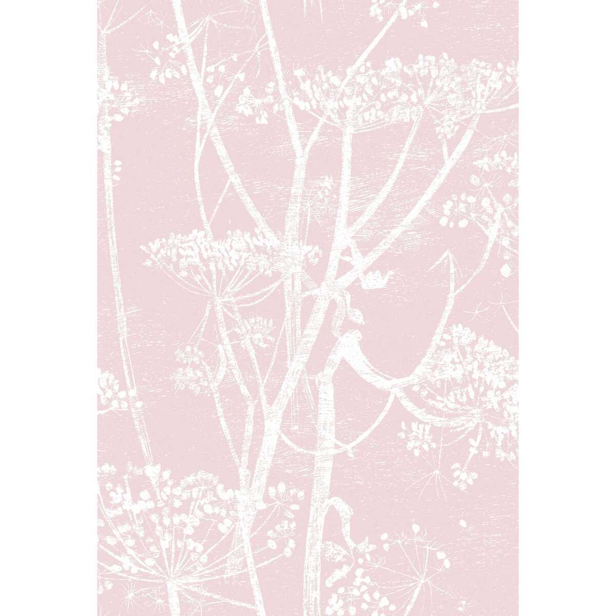 Cow Parsley Linen Print - Ballet Slipper - COLE & SON Tela