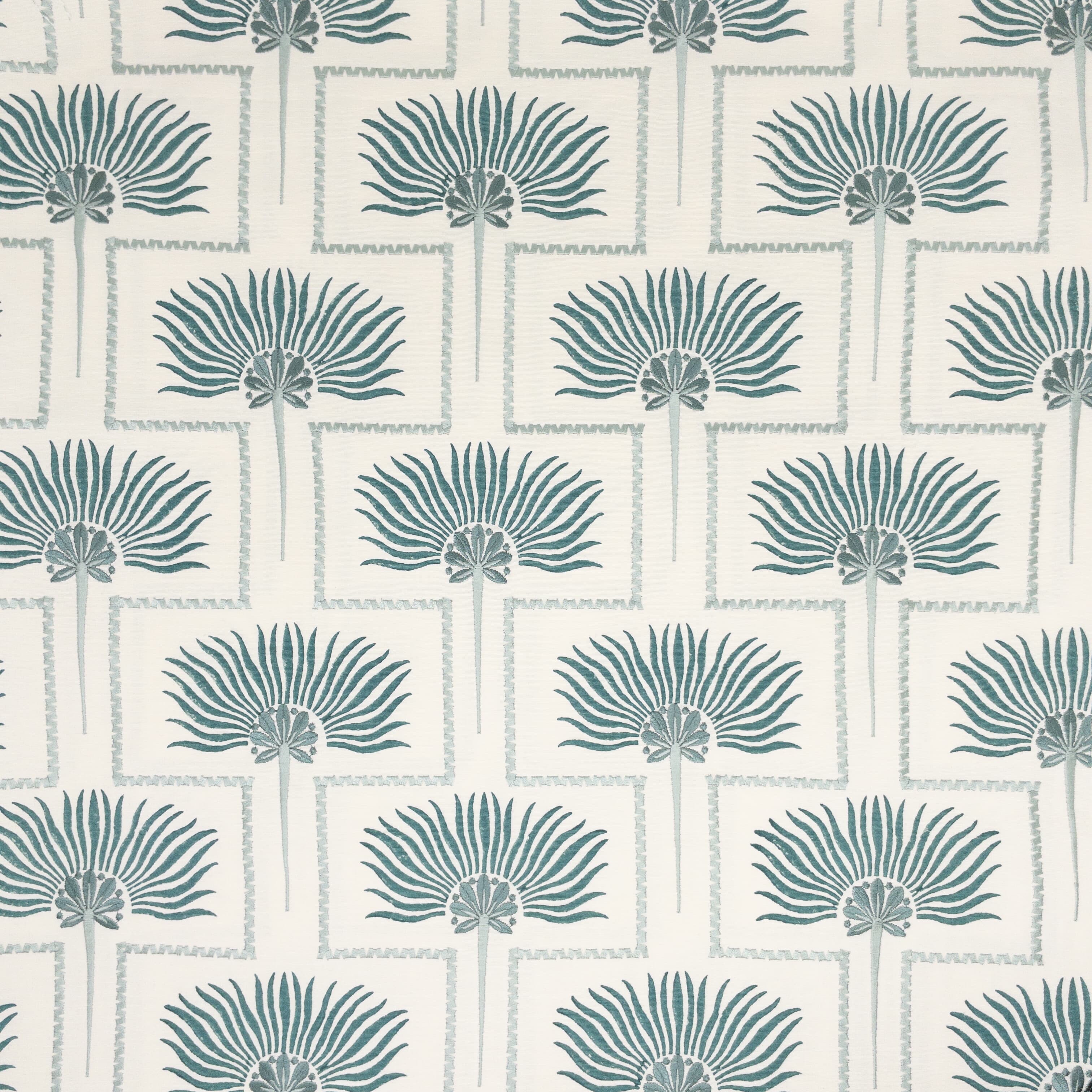 DESOTO-2-TURQUOISE-STOUT-TEXTILES - Stout Textiles Fabric