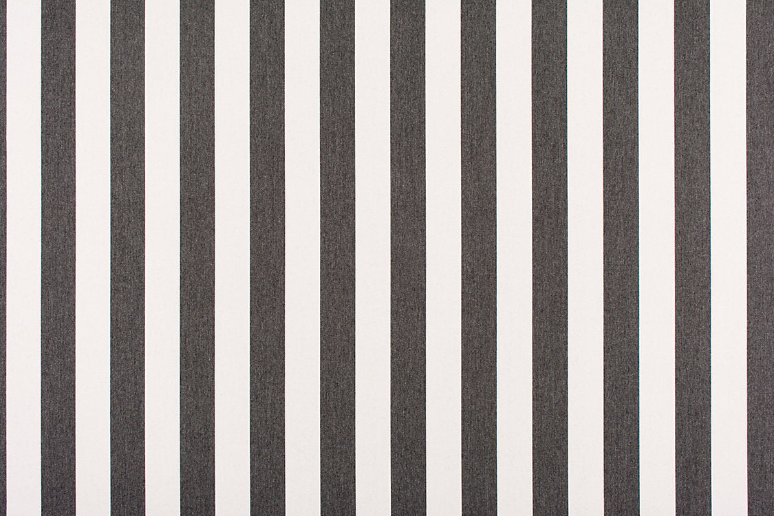 Awning Stripe - Coal - Scalamandre Fabric