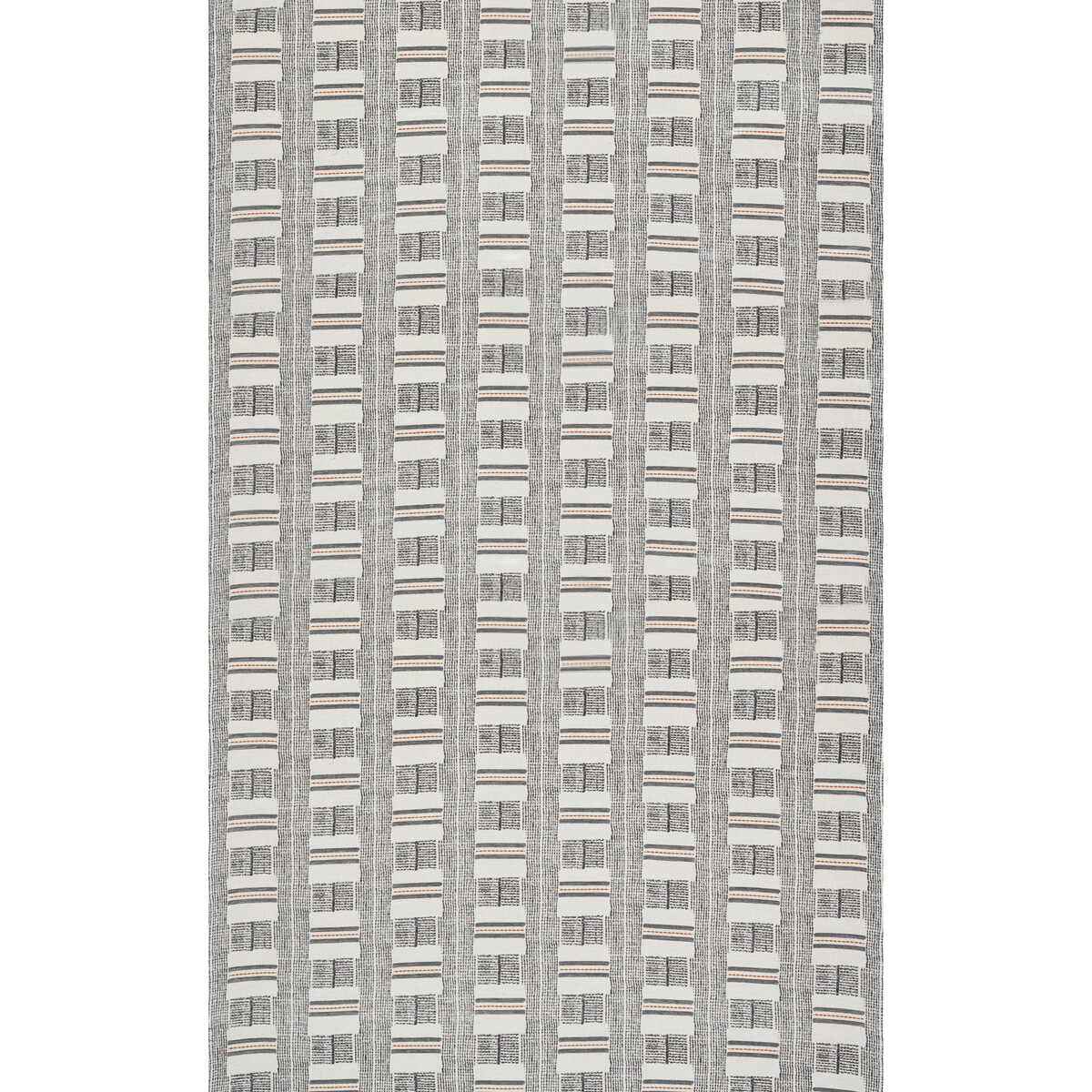 Ed853441040 Naxos Ivory Charcoal Threads Fabric