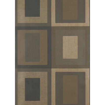 Moro - Charcoal/Bronze - THREADS Wallpaper