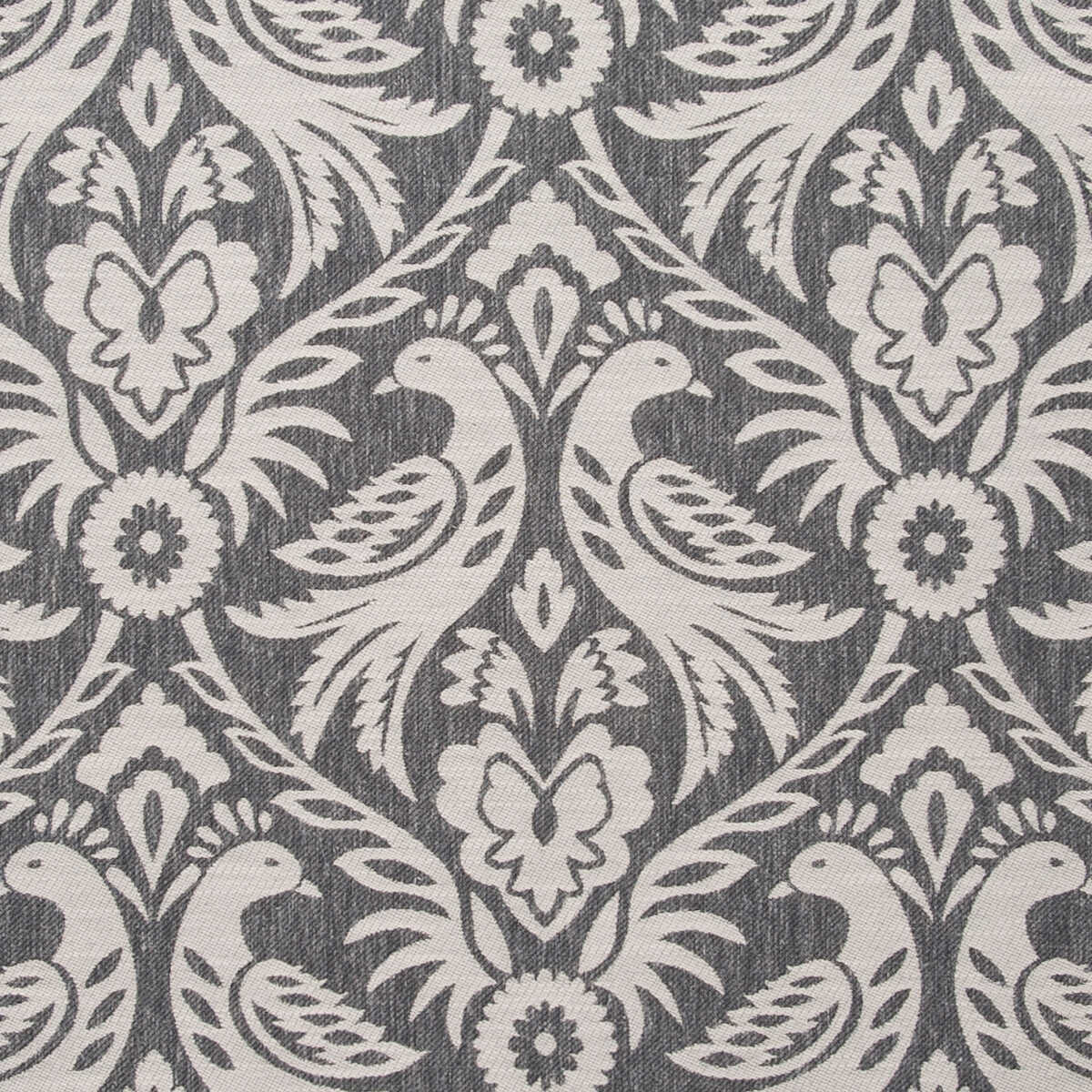 Harewood - Charcoal - CLARKE AND CLARKE Fabric