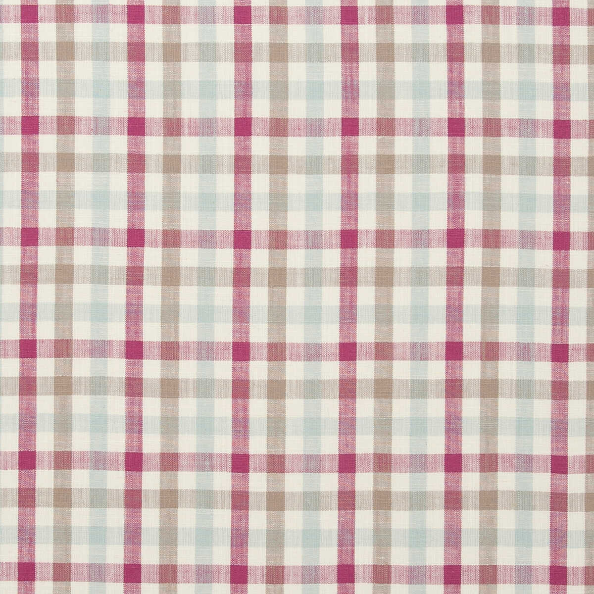 Hatfield - Raspberry - CLARKE AND CLARKE Fabric