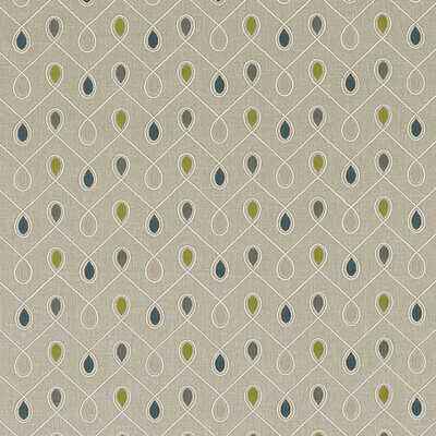 F093606cac0 Healey Teal Acacia Clarke And Clarke Fabric