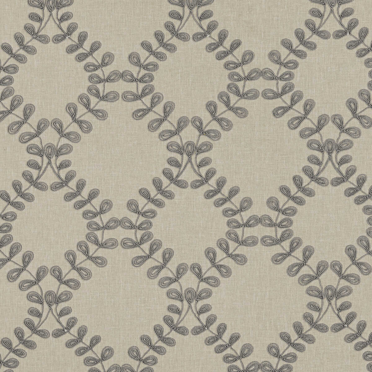 Malham - Smoke - CLARKE AND CLARKE Fabric