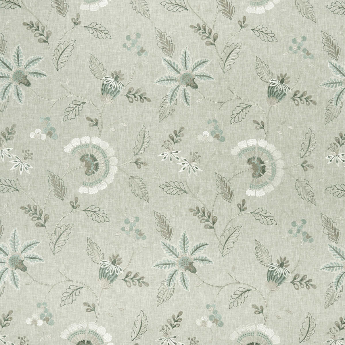 Delamere - Duckegg - CLARKE AND CLARKE Fabric