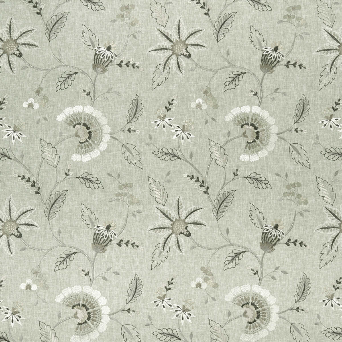 Delamere - Natural - CLARKE AND CLARKE Fabric
