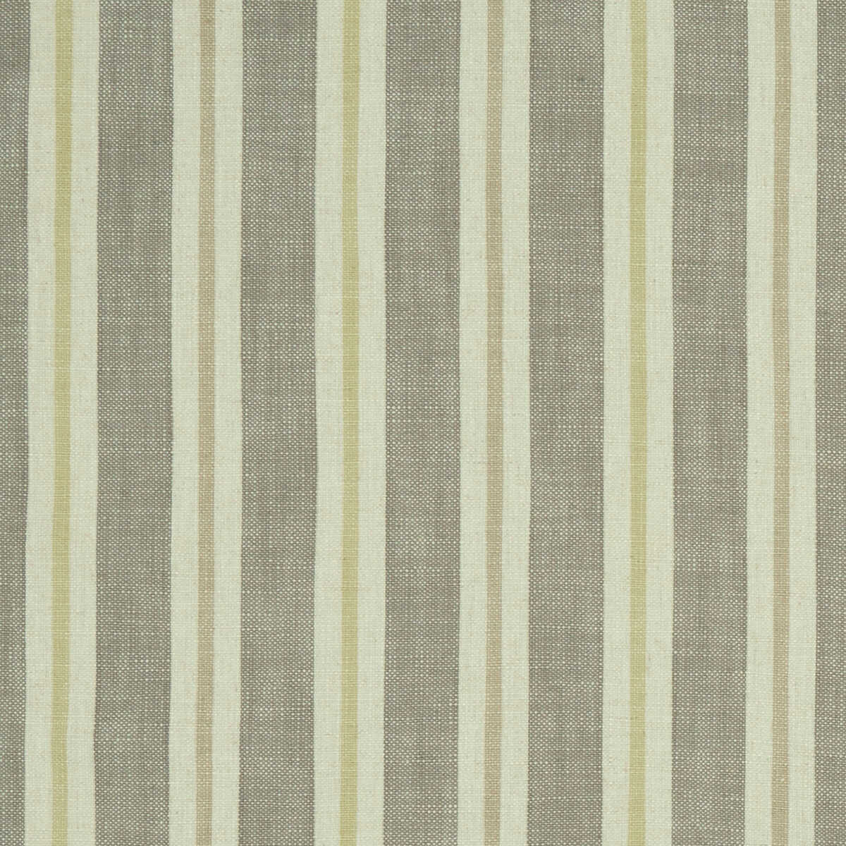 Sackville Stripe - Citron/Natural - CLARKE AND CLARKE Fabric