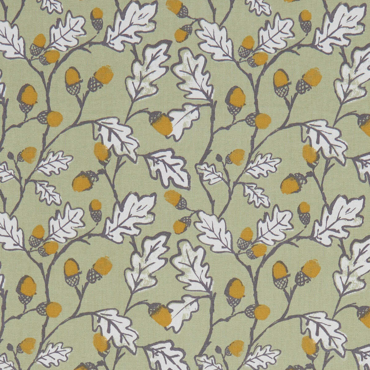 Acorn Trail - Sage - CLARKE AND CLARKE Fabric