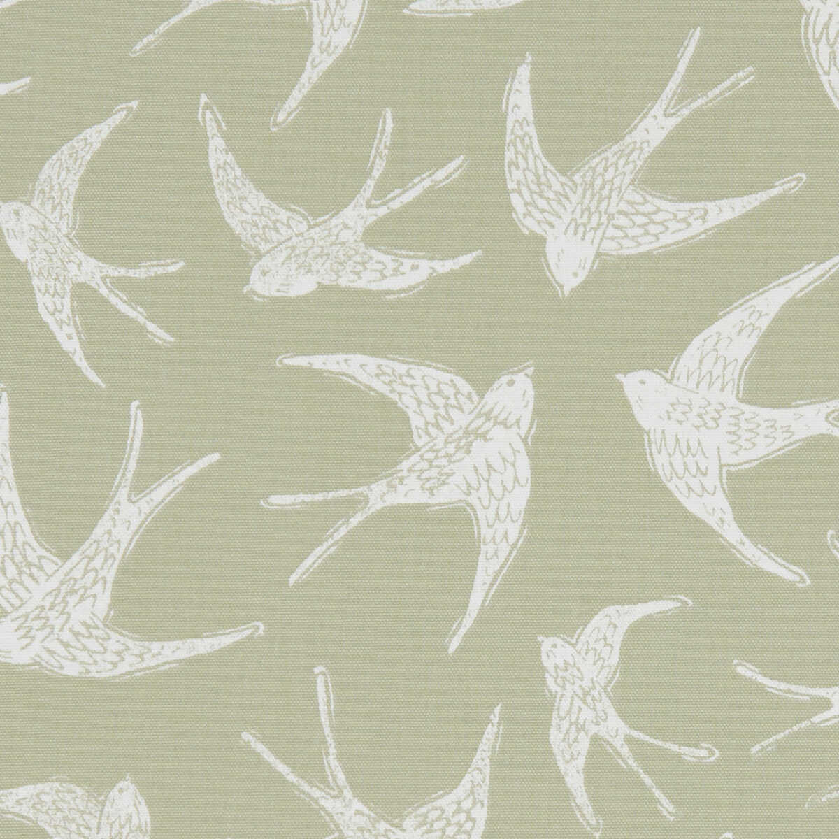 Fly Away - Sage - CLARKE AND CLARKE Fabric