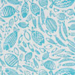 Trawler - Aqua - CLARKE AND CLARKE Fabric