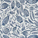 Trawler - Navy - CLARKE AND CLARKE Fabric