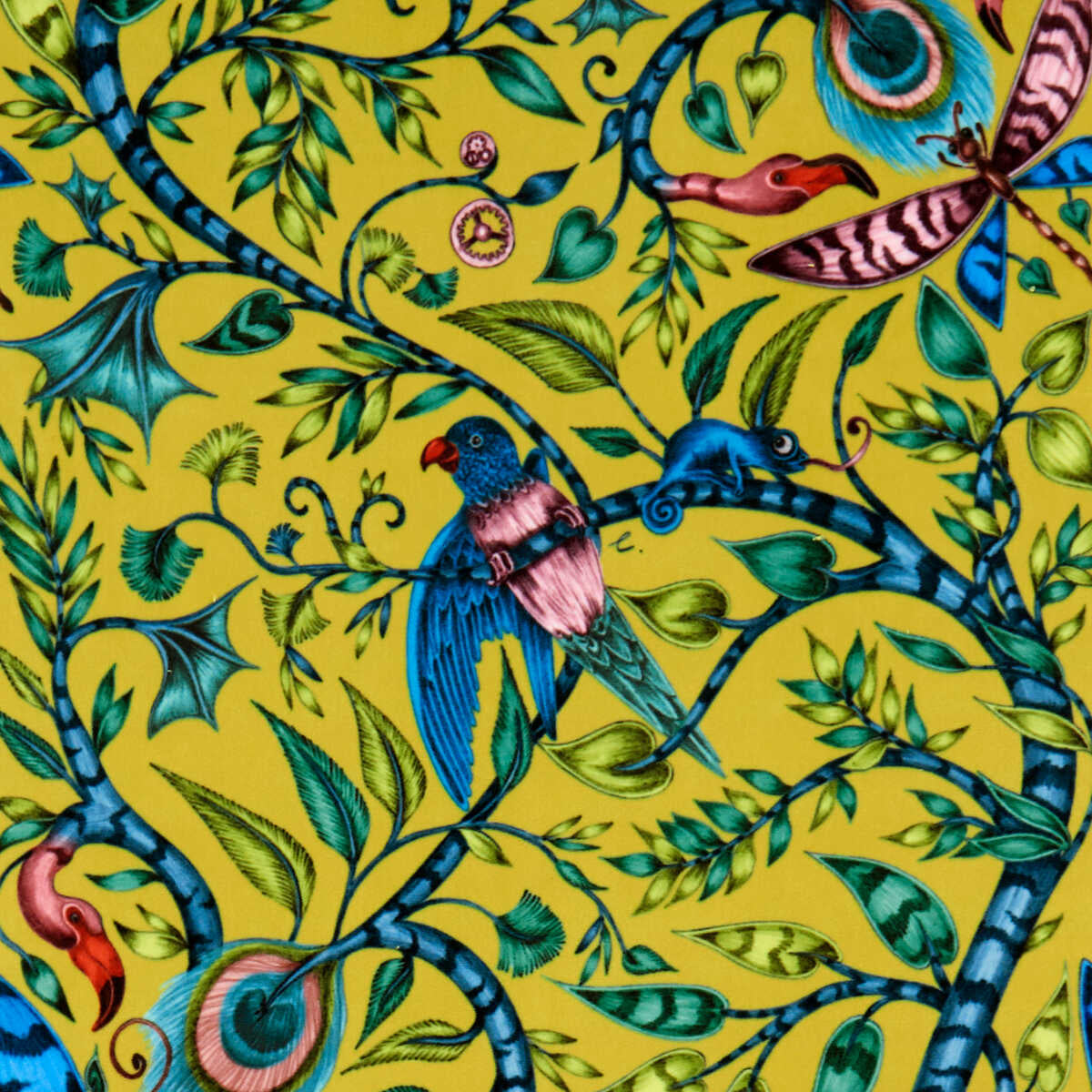 Rousseau Velvet - Lime - CLARKE AND CLARKE Fabric