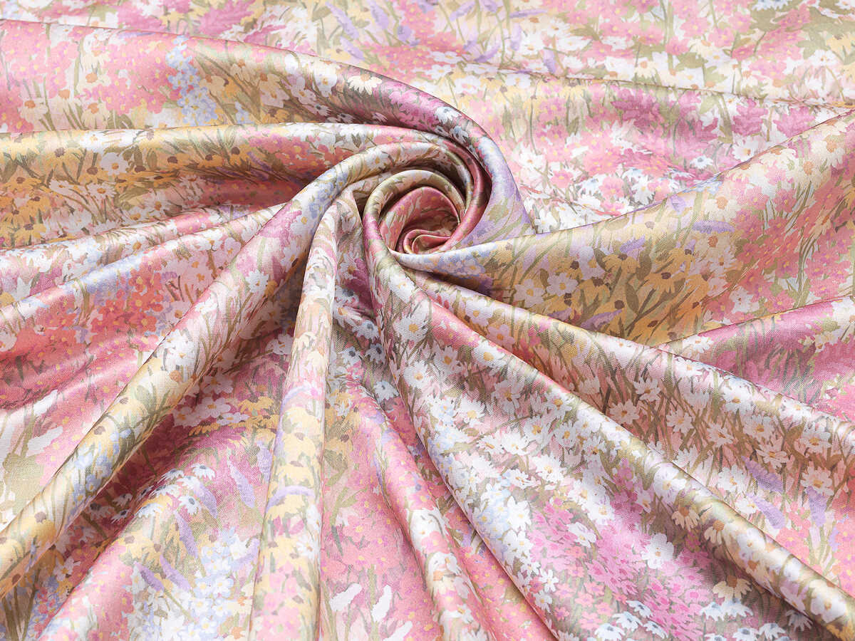 Petite Fleur Satin - Blush - COLE & SON Fabric