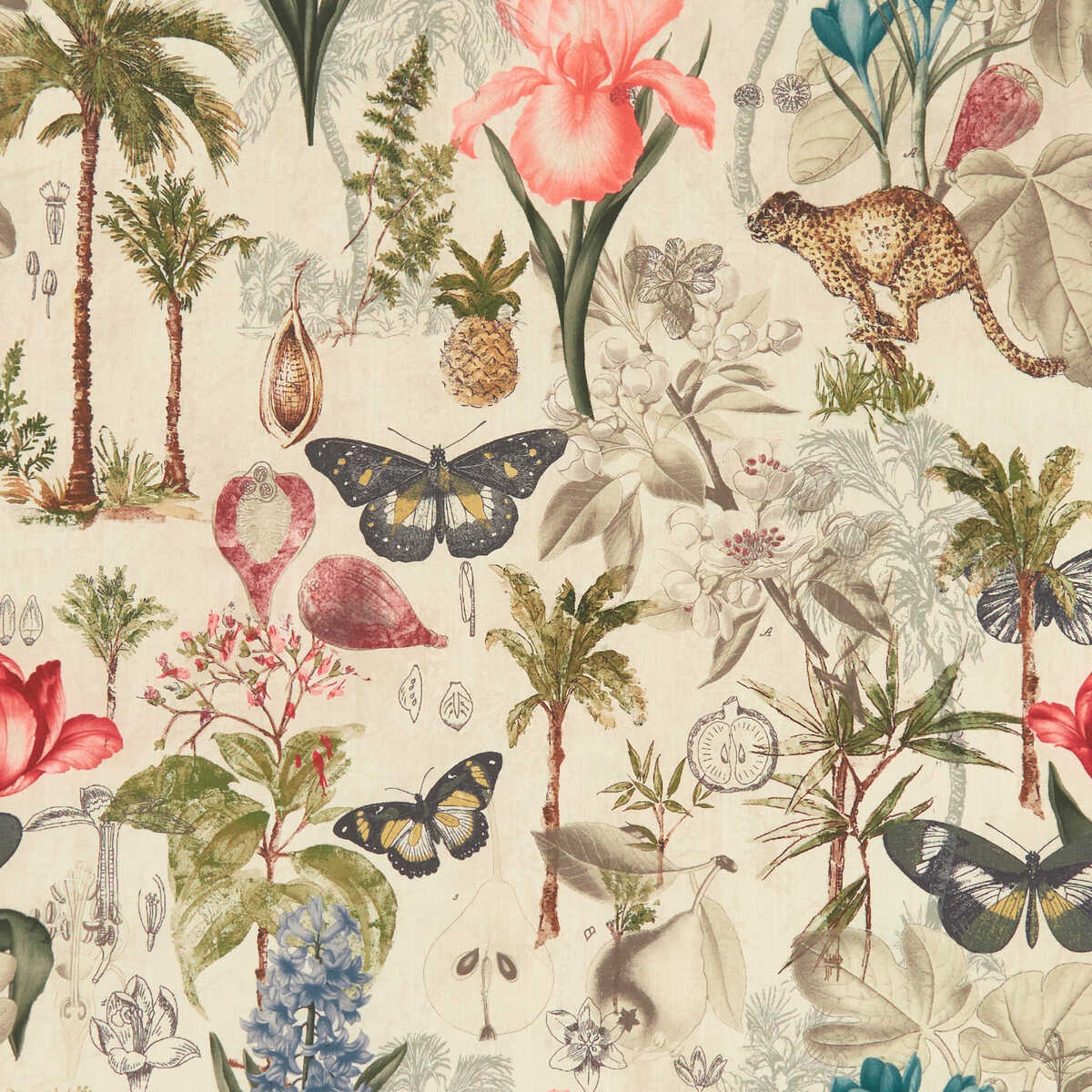 Botany - Tropical - CLARKE AND CLARKE Fabric