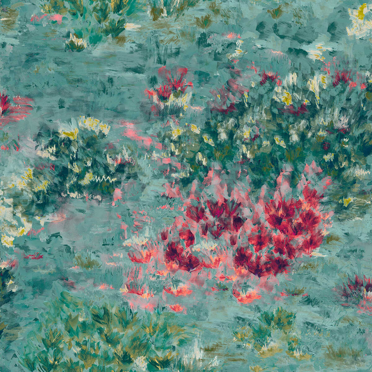 Fiore - Mineral - CLARKE AND CLARKE Fabric