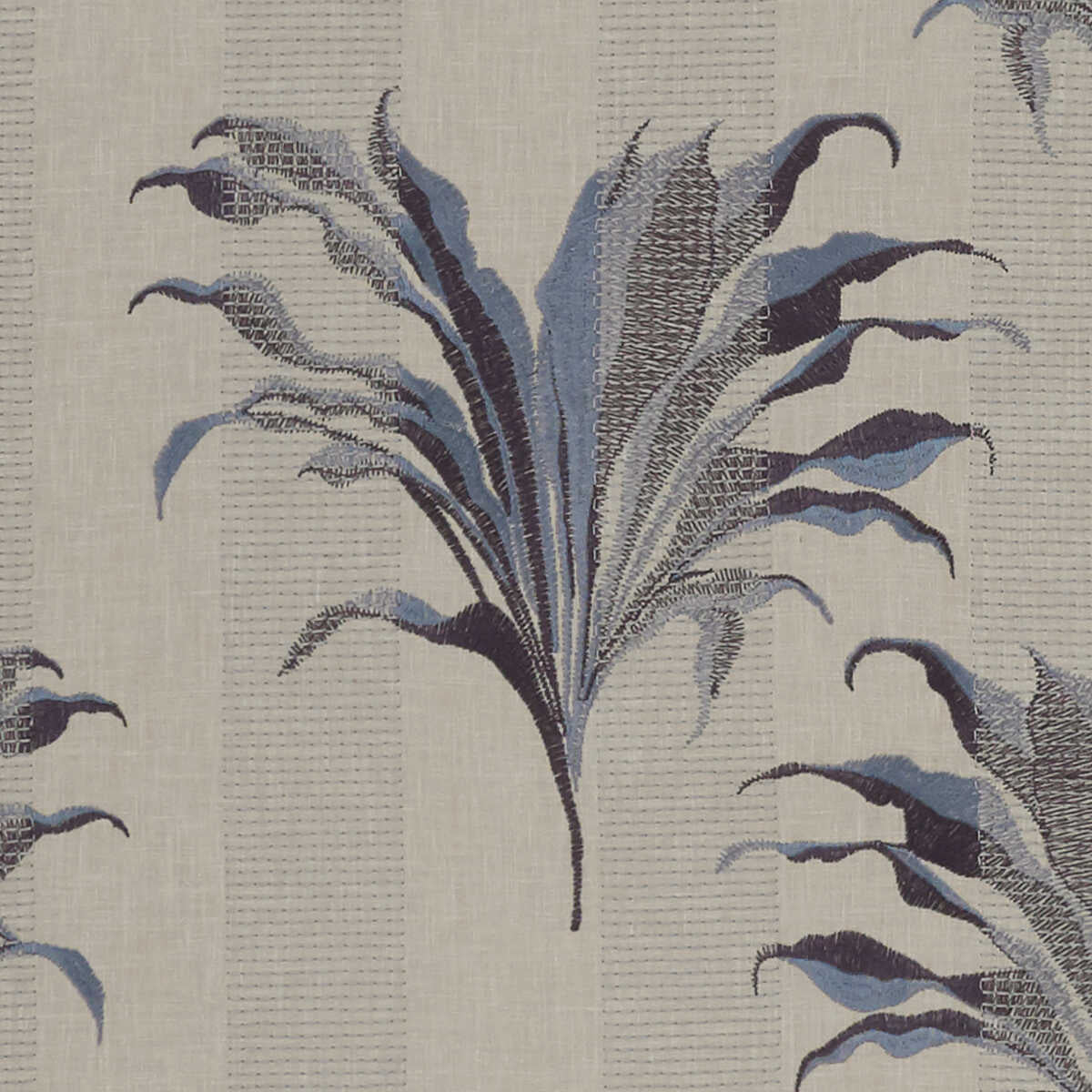 Palma - Denim/Midnight - CLARKE AND CLARKE Fabric