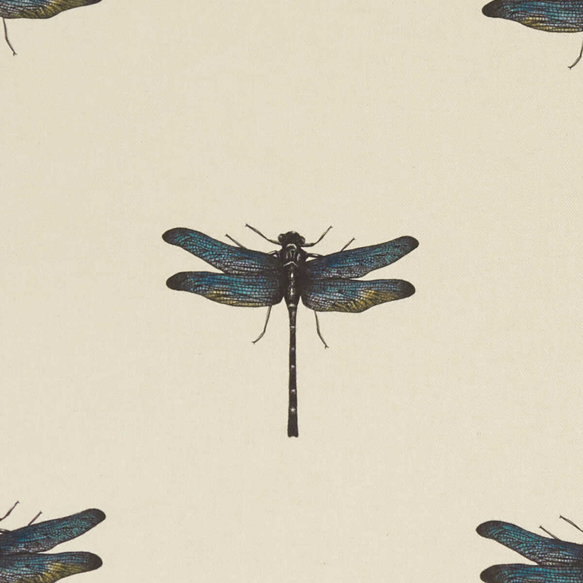 Azure - Aqua - CLARKE AND CLARKE Fabric