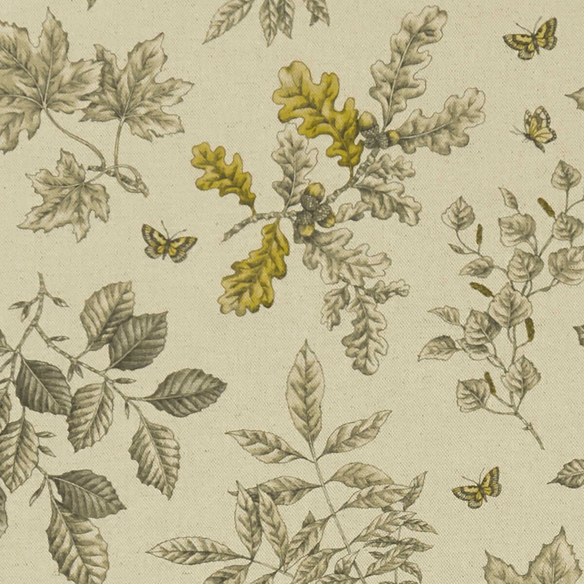 Hortus - Linen - CLARKE AND CLARKE Fabric
