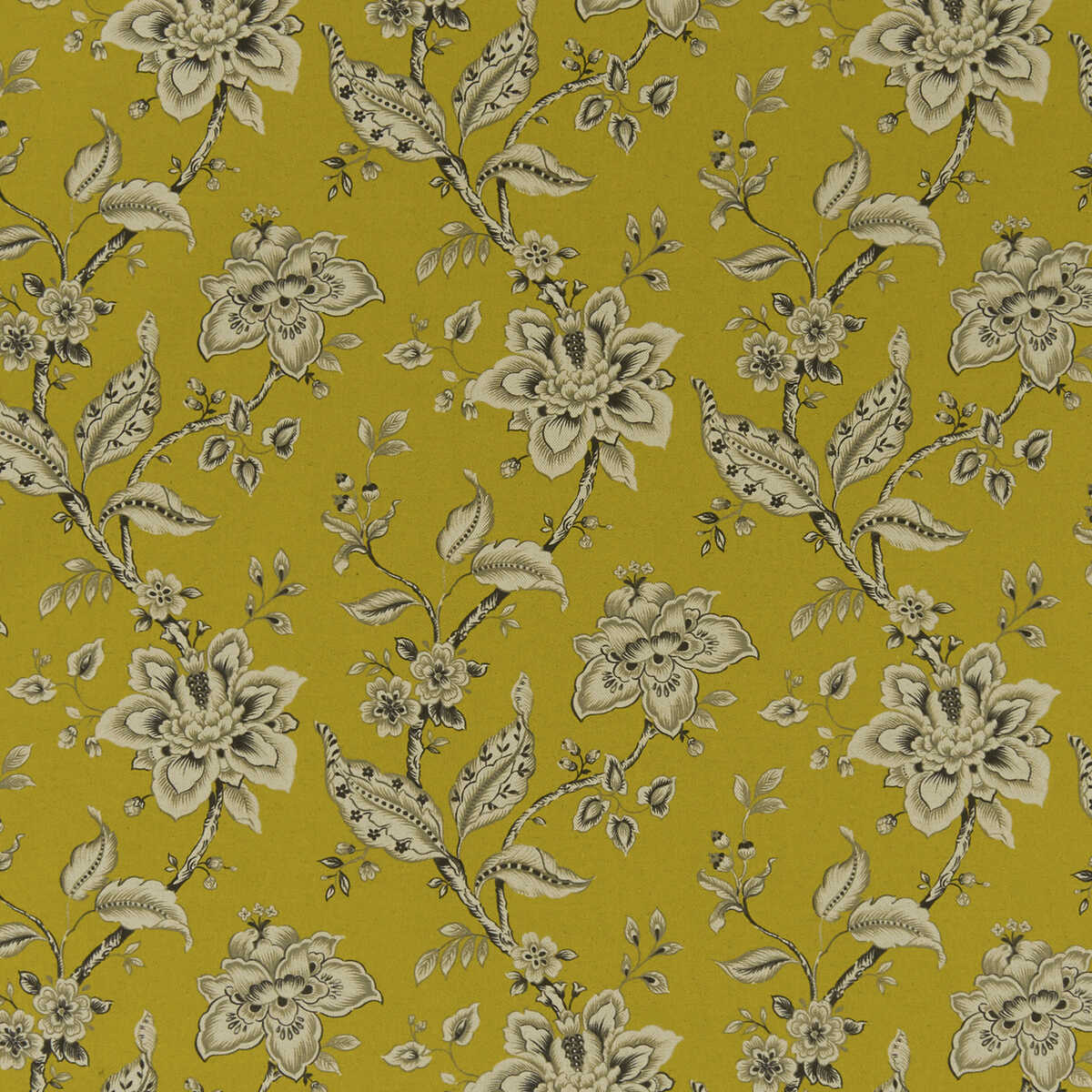 Palampore - Chartreuse - CLARKE AND CLARKE Fabric