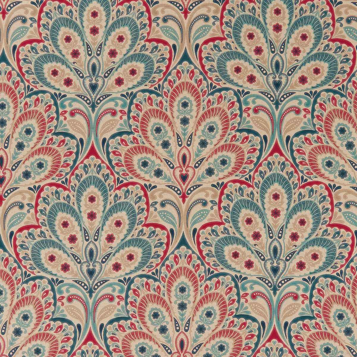 F133202cac0 Persia Denim Raspberry Clarke And Clarke Fabric - CLARKE AND CLARKE Fabric